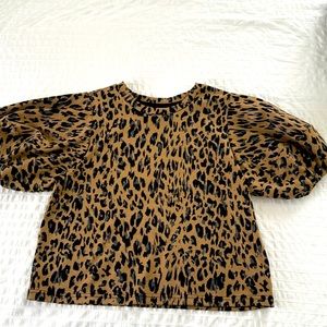 Animal Print Top